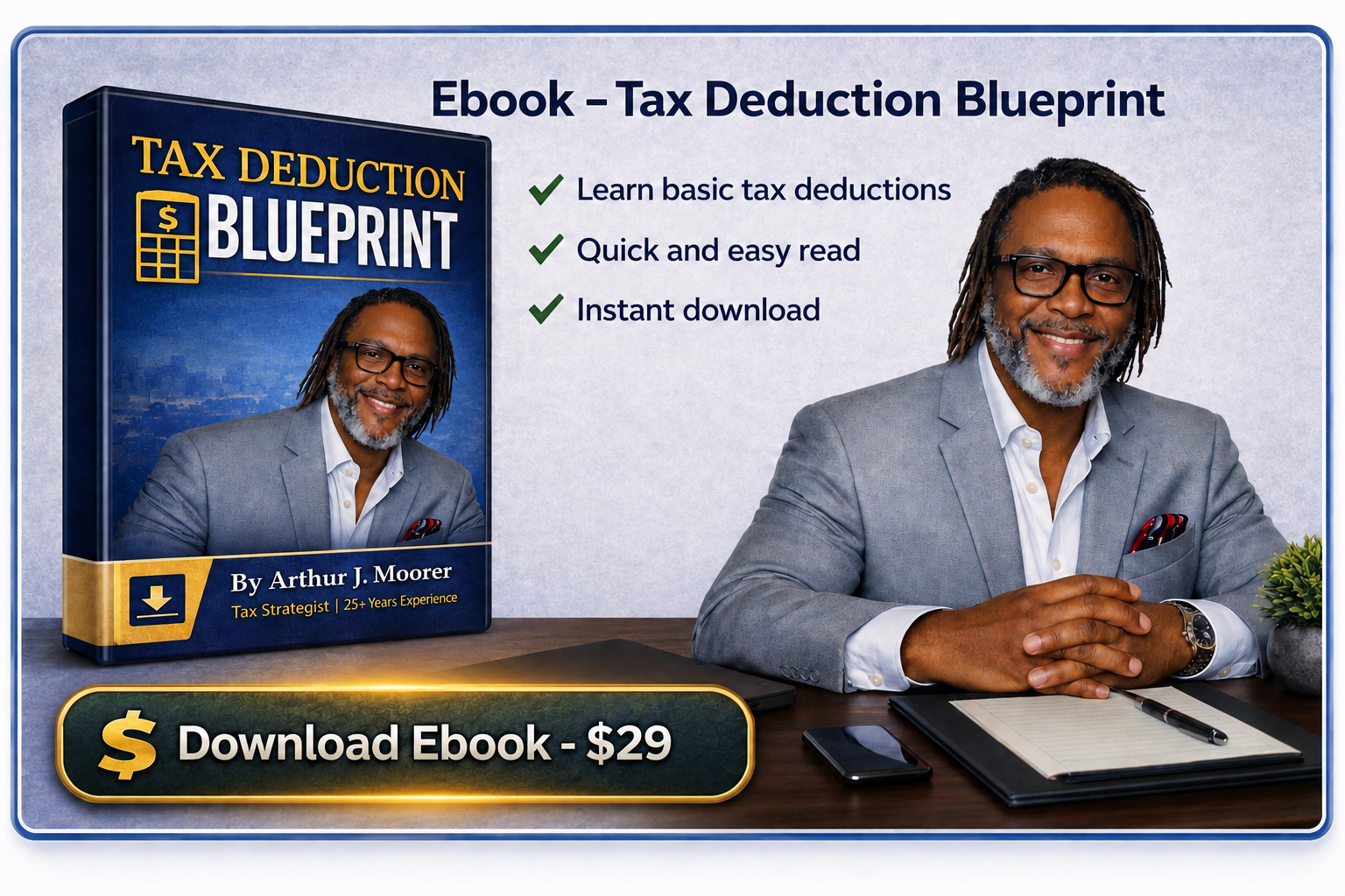 Tax Deduction Blueprint ebook by Arthur J. Moorer